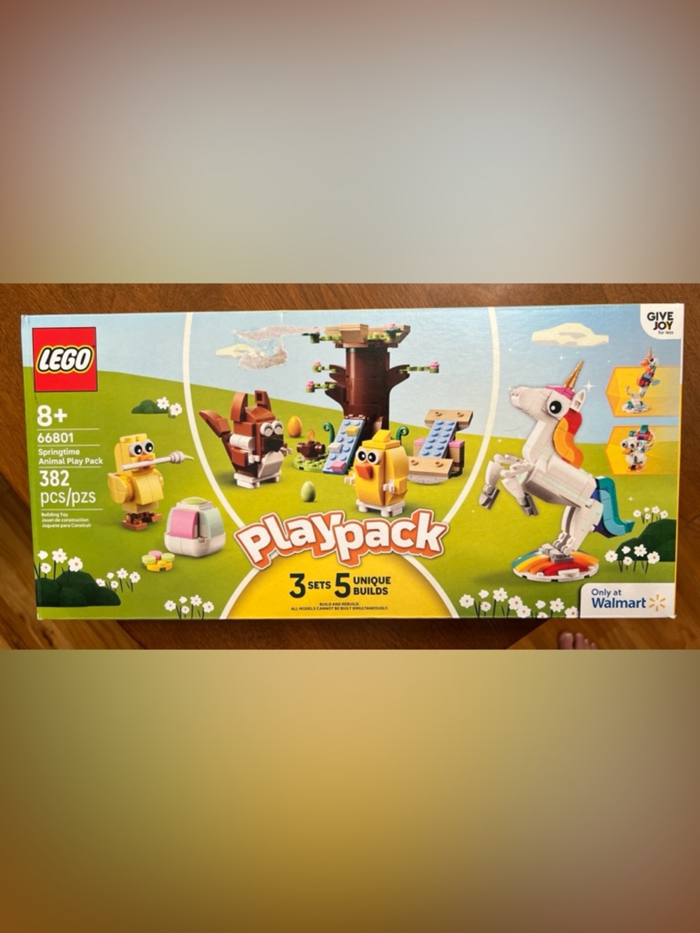 New LEGO Playpack Kids Toys springtime animal play pack 3 sets 5 unique builds